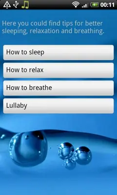 Lullaby for baby android App screenshot 1